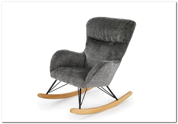 Кресло-качалка HALMAR CASTRO серый