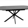 Стол обеденный Signal GASTON Ceramic 140 (серый/черный)