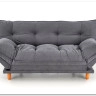 Диван HALMAR PILLOW раскладной, серый/дуб
