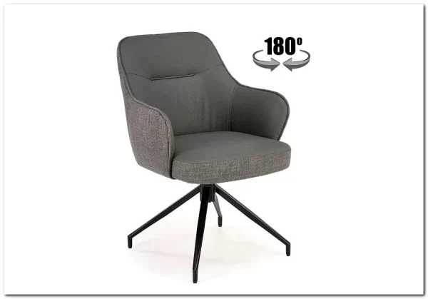 Стул кухонный Halmar K527 (серый/черный) Стул кухонный Halmar K527 (серый/черный)