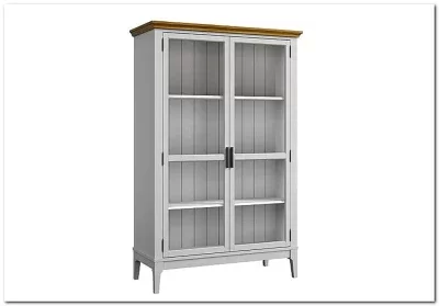 Шкаф для посуды Квадро-С 20 из массива сосны