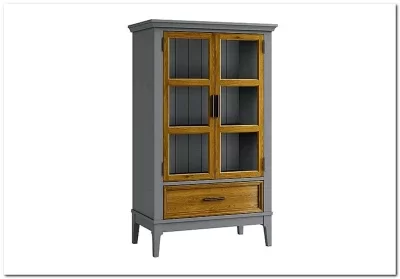 Шкаф для посуды Квадро-С 21 из массива сосны