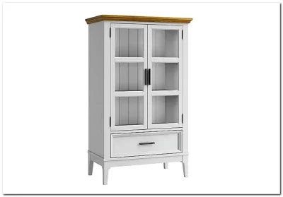 Шкаф для посуды Квадро-С 21 из массива сосны