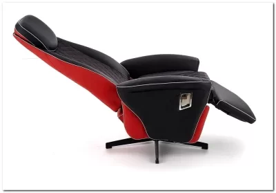 Кресло CAMARO  Halmar (черный/красный)