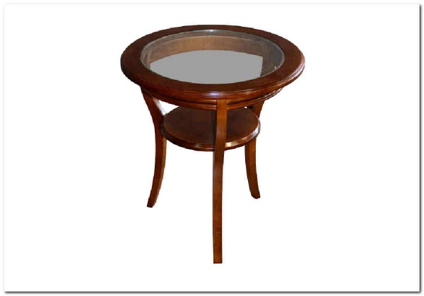 Стол кофейный со стеклом 224 ZZIBO 