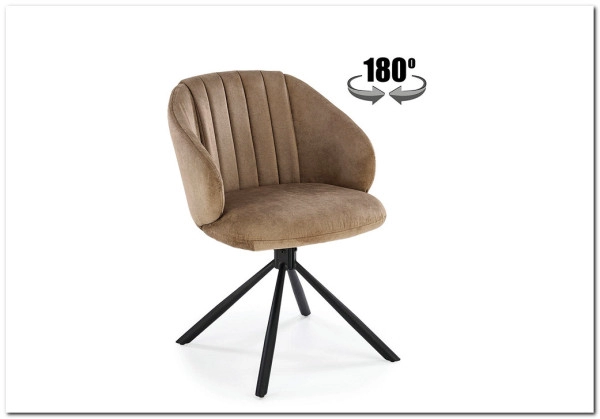 Стул кухонный Halmar K533 (капучино/черный) Стул кухонный Halmar K533 (капучино/черный)