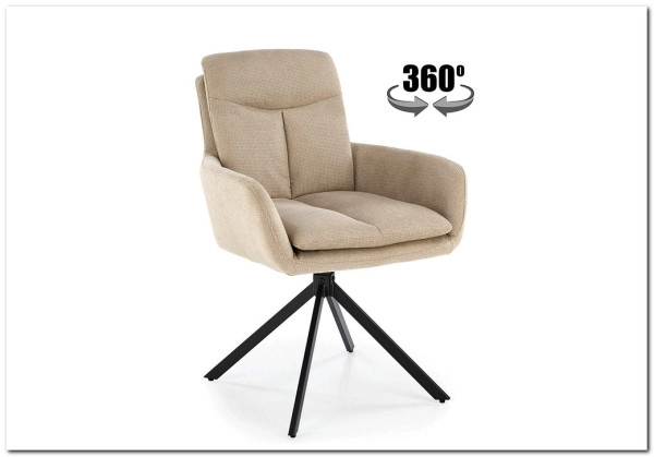 Стул кухонный Halmar K536 (бежевый/черный)