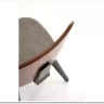 Стул кухонный Halmar K563 (серый/черный/орех)