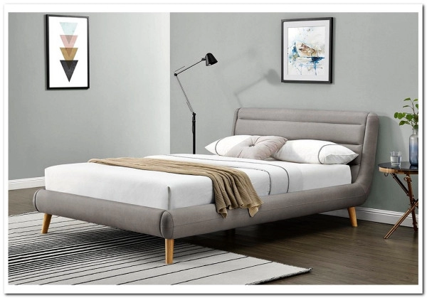 Кровать Halmar ELANDA (светло-серый) 160/200 Кровать Halmar ELANDA (светло-серый) 160/200