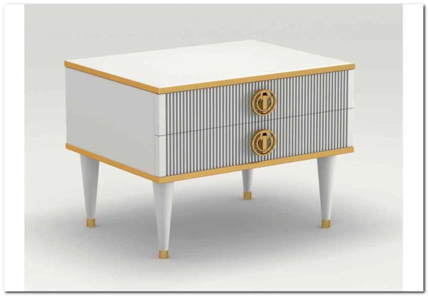 Тумба прикроватная Глория 2 ящика