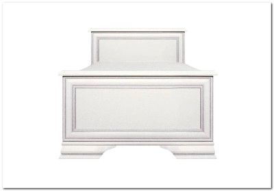 Кровать Кентаки LOZ90x200 белый BRW