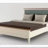 Кровать двуспальная Римини с мягким изголовьем