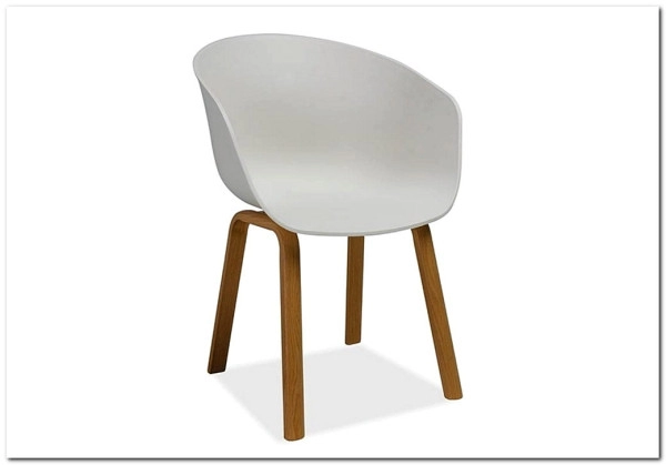 Стул кухонный SIGNAL EGO белый/дуб