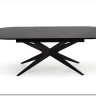 Стол обеденный Halmar SANDRO раскладной (черный/черный)