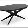 Стол обеденный Halmar SANDRO раскладной (черный/черный)