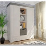 Шкаф 2х дверный  Бейли (массив) с полками