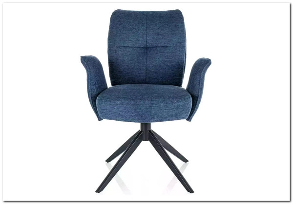 Стул кухонный Signal WING Brego 86 (синий/черный) Стул кухонный Signal WING Brego 86 (синий/черный)