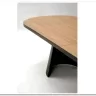Стол обеденный Halmar GIACOMO 180 раскладной (натуральный/черный)