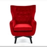 Кресло Halmar MARVEL (бордовый/черный)