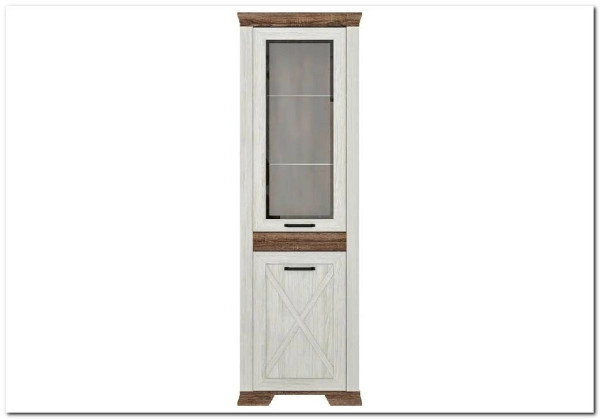 Витрина Marselle REG1W1DP BRW для гостиной по цене 26 560 руб.