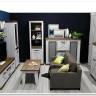 Витрина Marselle REG1W1DP BRW для гостиной по цене 26 560 руб.