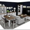 Витрина Marselle REG1W1DP BRW для гостиной по цене 26 560 руб.