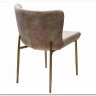 Стул MATTEO Beige color-021, велюр / золотой, DISAUR