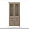 Шкаф-витрина Classic глиняный серый REG2W2D1S BRW