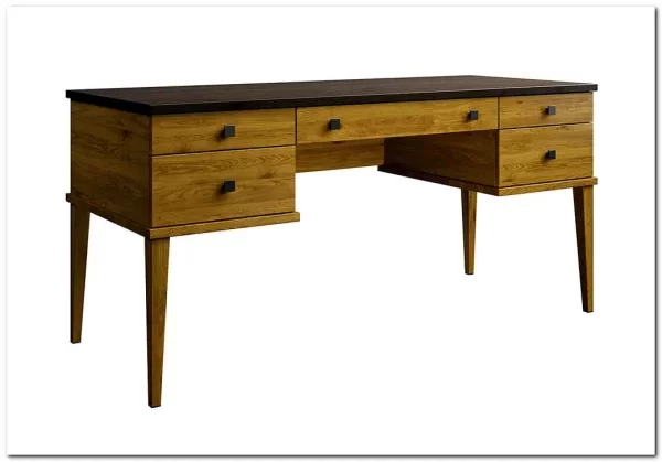 Стол письменный Бон Вояж 005 из массива сосны Стол письменный Бон Вояж 005 из массива сосны