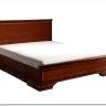 Кровать Кентаки LOZ/180+выкатные тумбы каштан BRW